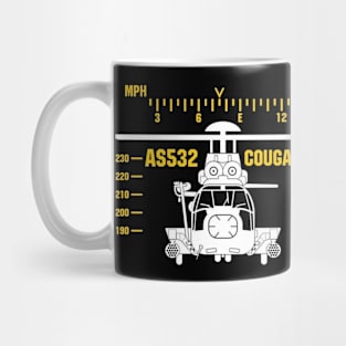 Helicopter AS532 Cougar Mug